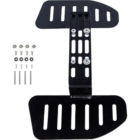 Pédales de repose-pieds pour moto, repose-pieds extensible réglable pour moto, pédales à chevilles, tableau de bord (1/5)