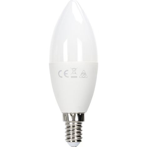Lampadina Led E14 C37 a oliva 14W Bianco freddo 6500K Aigostar (1/5)