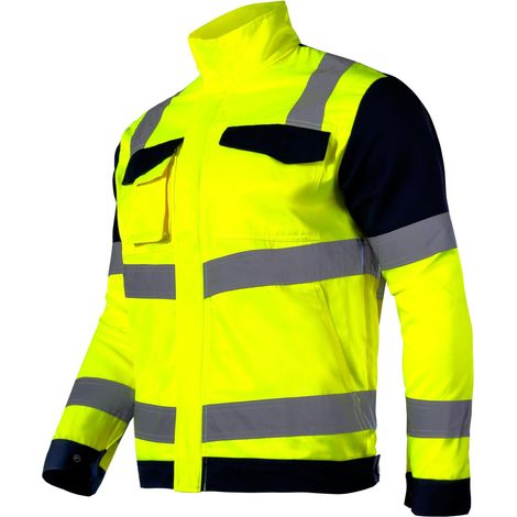 Chaqueta amarilla de alta visibilidad 'Premium', "3XL", CE, lahti