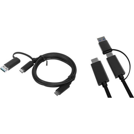 Cable MicroConnect USB-C con adaptador USB 3.0 A