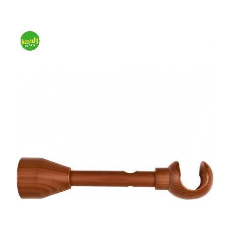 Supporto parete doppio iw Cintacor ideas wood colore cedro 1 pz