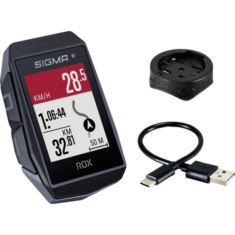 [GEBRAUCHT] B-Ware Sigma Fahrrad-Navi ROX 11.1 EVO GPS spritzwassergeschützt 18h Akku E-Bike ready (1/2)