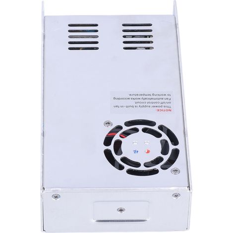 400-W-Schaltnetzteil, 12 V, 33 A, mit Klemmen, Gehäuse aus Aluminiumlegierung, 115–230 V Wechselspannungswandlung, Modell S-400-12 (1/5)