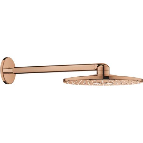Grohe Rainshower SmartActive 310 Rainshower 310 SmartActive Set soffione doccia a parete sporgenza 430mm, 2 getti Bronzo, 26475DA0 (1/2)