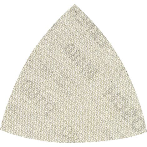 Bosch Accessories EXPERT M480 2608900720 Grille abrasive pour ponceuse delta non perforé Grain 180 (L x l) 93 mm x 93 m (1/4)