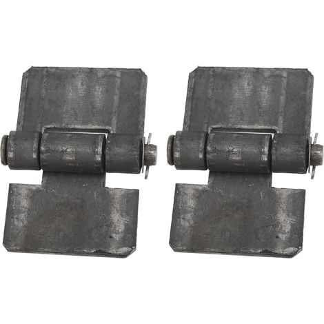 Operating 106x75x5 Tailgate Trailer Hinges Smooth Welded Hinge Steel (1/4)