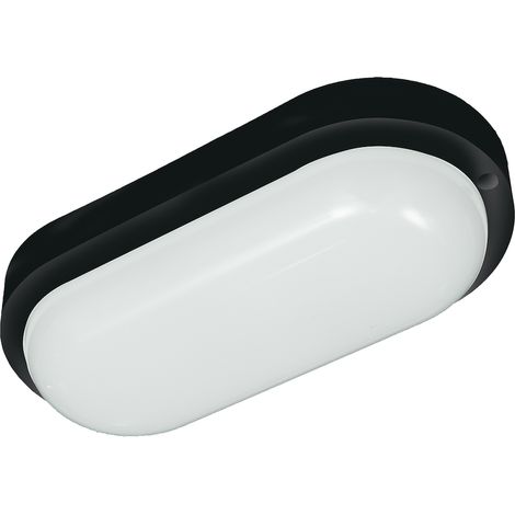 Apparecchio di illuminazione a canale Davo Oval 8W 4000K IP64 nero (1/5)