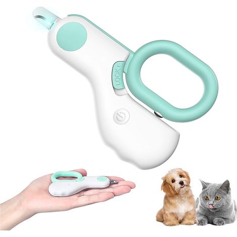 Coupe-ongles lumineux LED pour animaux de compagnie (1/5)