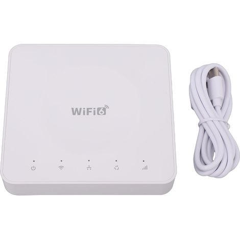 Routeur de carte SIM sans fil 4G CPE, double Port LAN, WiFi 6, point d'accès Mobile pour les bandes B1 B3 B7 B8 B20 B38 B39 B40 B41 (1/5)