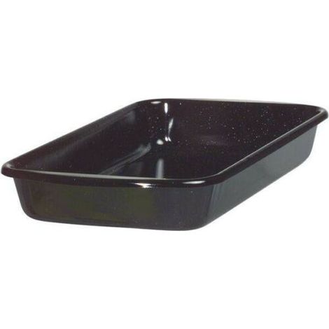 Teglia forno antiaderente smaltata 36 x 21 h 5 8 cm Riess (1/3)