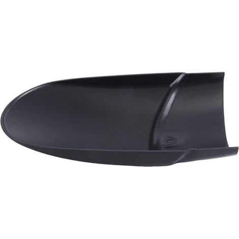 1 set. Colour: Black. Material: Plastic. Motorcycle front fender extension. (1/5)