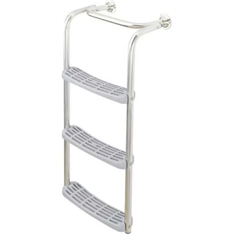 Escalera plastimo 1+3 steps superficie antideslizante materiales marinos