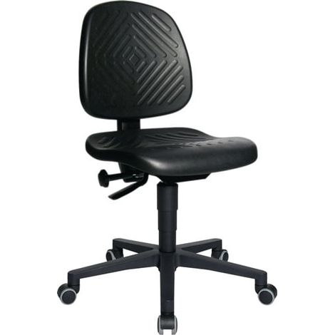 TOPSTAR Silla giratoria TEC 40 Poliuretano negro 410-540mm - 72240 PU0H (1/5)