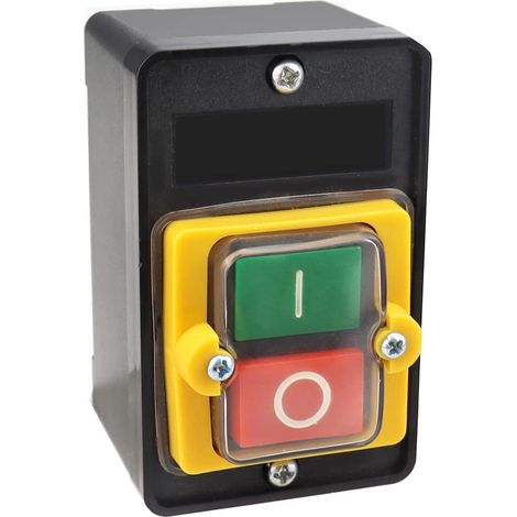 Interrupteur de commande étanche Kao-5H 220/380V10A, perceuse d'établi à bouton Kao-10Kh (1/5)