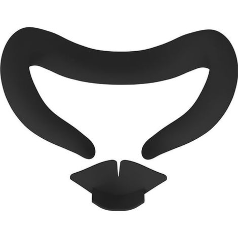 Masque de protection anti-poussière pour les yeux Meta Quest 3 avec support nasal - Noir (1/3)