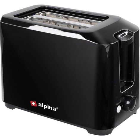 alpina Grille-pain Noir H25.7xl14.6xL17.7cm (1/3)