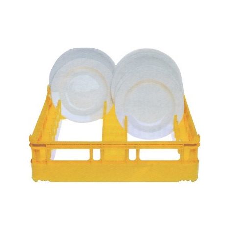 Panier carré pour 15 assiettes plates ou 12 creuses
