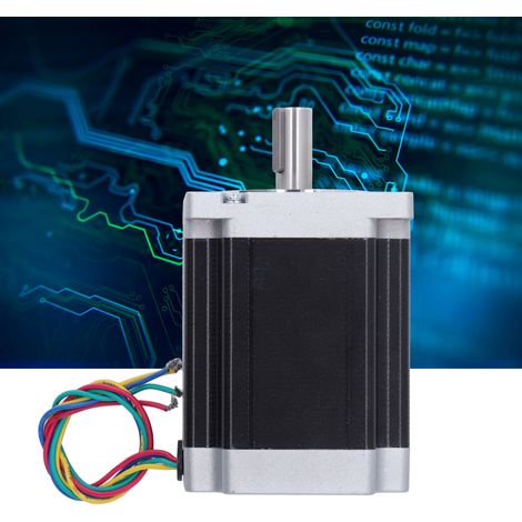 14 mm Wellendurchmesser, Keilnut, 8,5 Nm Zweiphasen-Hybrid-Schrittmotor (1/5)