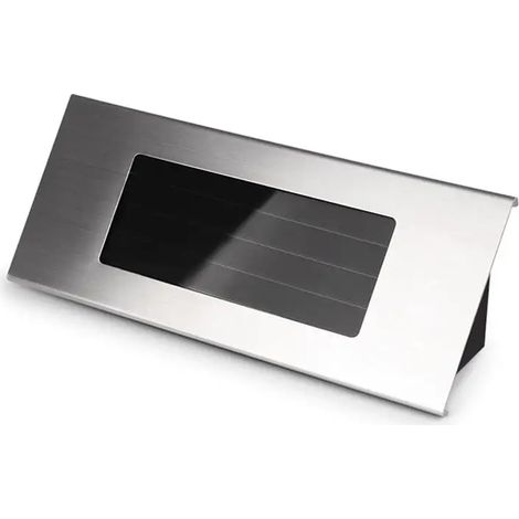 (1 pièce) Plaque de numéro de maison solaire LED, lampe de porte, numéro de porte extérieur, 4 LED (1/5)