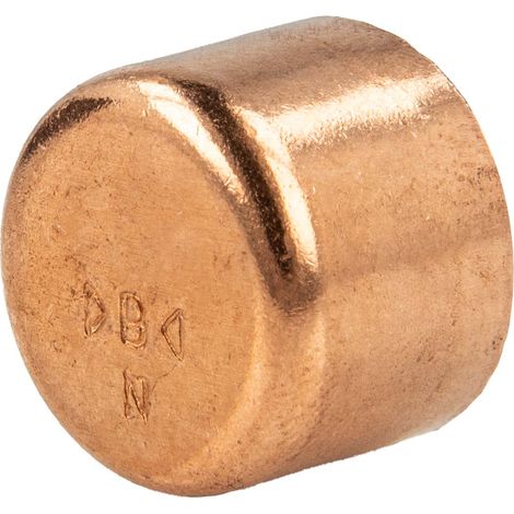 Kupfer-Lötfitting Kappe i - Typ 5301, DVGW - 35 mm