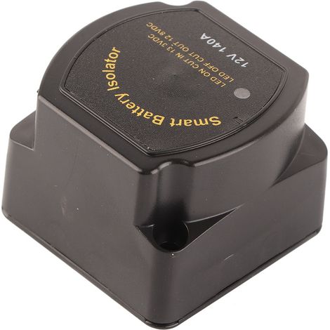 Relais de charge batterie 12V 140A séparateur automatique à détection de tension, accessoire d'installation (1/5)