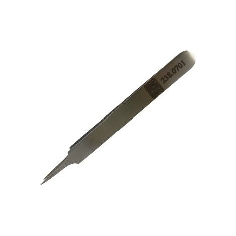 Brucelles de précision RS PRO 5CSA pointe Très tranchant en acier austénitique à faible de teneur en carbone, L. 100 mm ( Prix pour 1 )