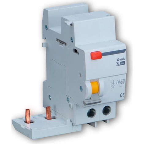 Bloc différentiel 2x63A/30mA TypeAC - Digital electric 03514 (1/2)