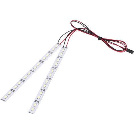 Bande LED 6V 24 LEDs pour Châssis de Voiture RC 1/10 1/8 Crawler Buggy (1/5)