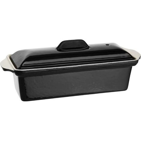 Terrine en fonte noire 1,3L - 310 x 110 x 110 mm - VOGUE (1/4)