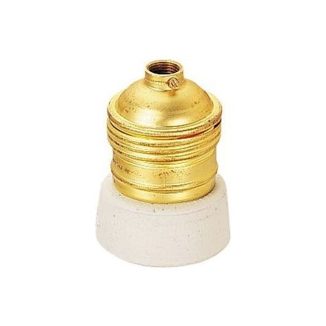 Ebenoid 047110 Douille laiton porcelaire E27 M10