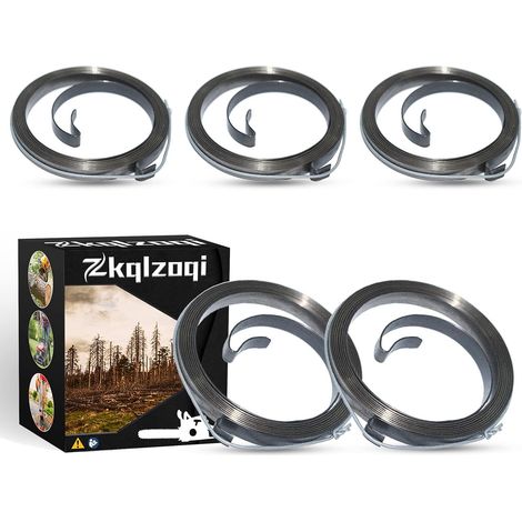Ressort de lanceur à rappel, pour Honda Gx120 Gx140 Gx160 Gx200 Gcv135 Gc160 et chinois 168Fa 168Fb 170F moteurs à essence 5,5Hp 6,5Hp 7Hp, également pour les tondeuses John Deere 180A, 220A, 260B. (1/5)