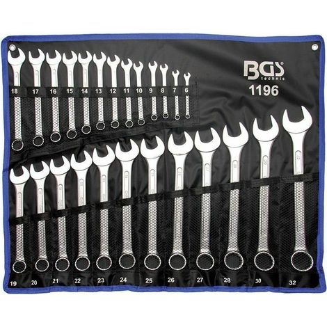 FERMEC BGS SERIE 25 CHIAVI COMBINATE FISSE STELLA CHROME VANADIUM PROFESSIONALI