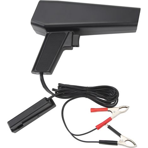 Outil de moteur à essence inductif de lumière de synchronisation d'allumage numérique 12V avec pince de capteur coulissant pour voiture moto Marine (1/5)