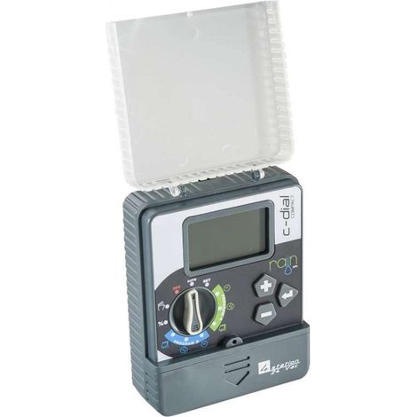 Programador de riego C-dial 24 Voltios + Transformador - 6 vías - Riego por lluvia