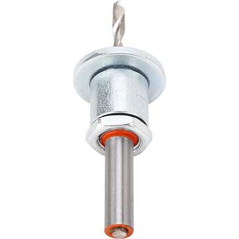 Foret a centrer 4x10mm profondeur reglable evacuation rapide copeaux acier allie haute efficacite pour bois plastique metal mou (1/5)
