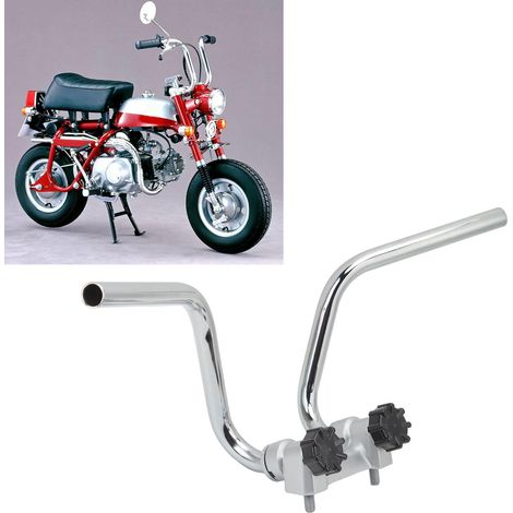 22-mm-Motorradlenker mit Befestigungsknöpfen, kompatibel mit Honda Z50A CT70 Mini Trail (1/5)