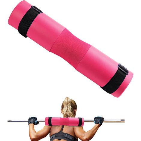 1 Coussin de squat, mousse caoutchoutée, surface antidérapante, pour haltérophilie (1/5)