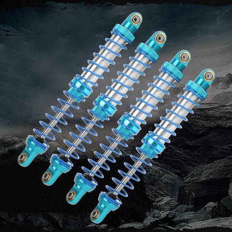 4 pièces Ressorts Métalliques de Rechange pour Amortisseurs TRX4 SCX10 D90, Crawler RC 1/10 (120mm) (1/5)