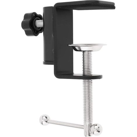 2PCS Accessoire de montage de support de base , super pince , pince de bureau robuste, pince de montage de table pour moniteur, station de travail (1/5)