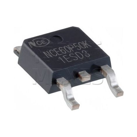 P-Kanal-MOSFET NCE NCE60P50K TO-252-2 60V -50A (5er-Packung elektronischer Bauteile)