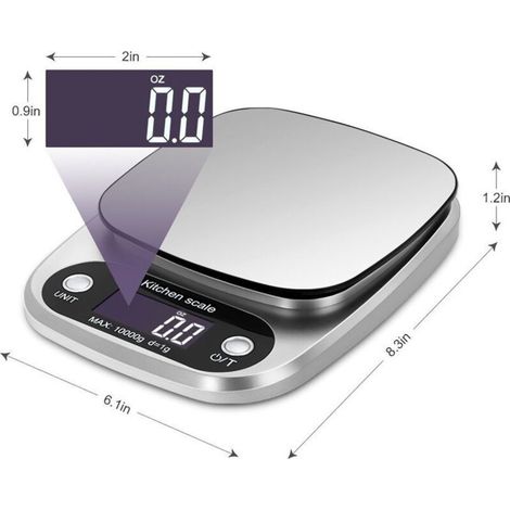 Balance de précision Balance numérique 10 kg/22 lb (1/4)