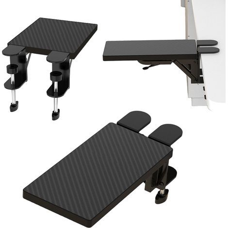 Support Ergonomique Bureau pour Clavier et Bras de Souris, Robuste et Convient pour La Maison et Le Bureau (30x15cm) (1/5)
