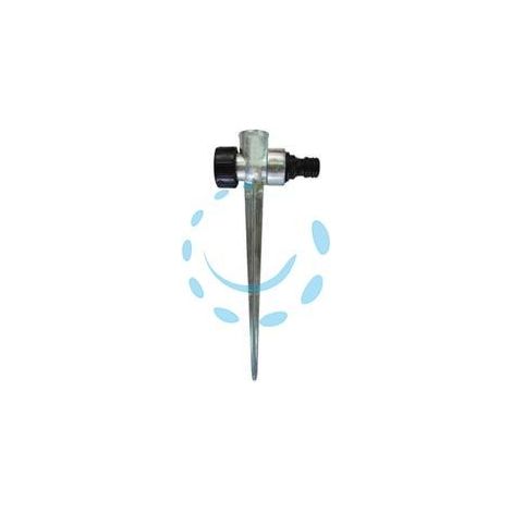 PUNTALE PASSANTE IN METALLO PER IRRIGATORE DA 1/2" CON INNESTO RAPIDO - sfuso