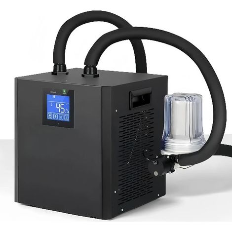 Chiller en Eau de Bain de Glace 1/3, Système de Refroidissement de Bain de Glace Kit de Refroidissement de Bain de Glace pour Baignoire avec écran (Plug UE 220V)