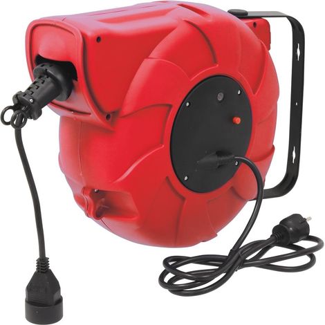 Automatische elektrische Aufrollvorrichtung HO5VV-F 22m+2m 3G1,5mm² 230V DRAKKAR EQUIPEMENT - 03107