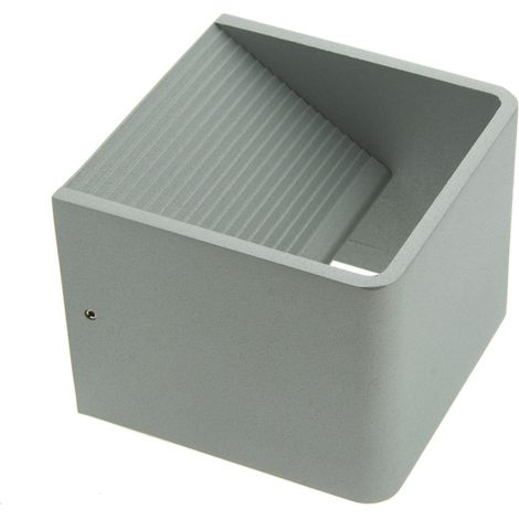 Applique murale LED "Kuutio" 6W - Argent (1/5)