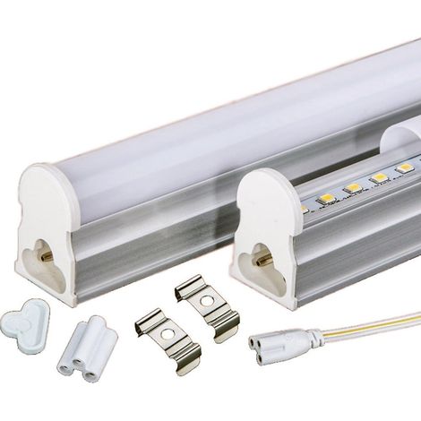 Tubo T5 Neon Led 10 W Watt 90 Cm 900 Lmn For Internal Luce Bianca Plafoniera (1/2)