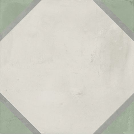 Carrelage sol / mur effet ciment vieilli 20x20 cm TERRA ART OTAGONO S.M (vendu par boite de 1,20m2) (1/3)