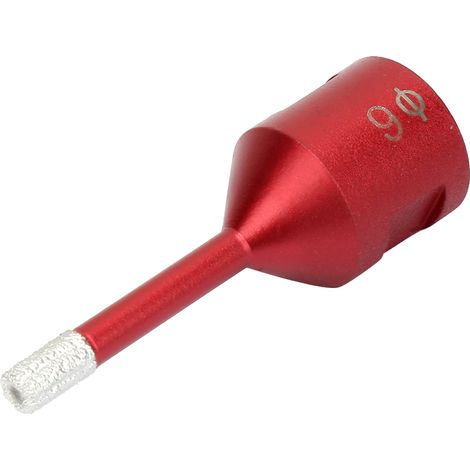 Scie cloche à bois brasée sous vide, fraise cloche pour meuleuse d'angle (6 mm)