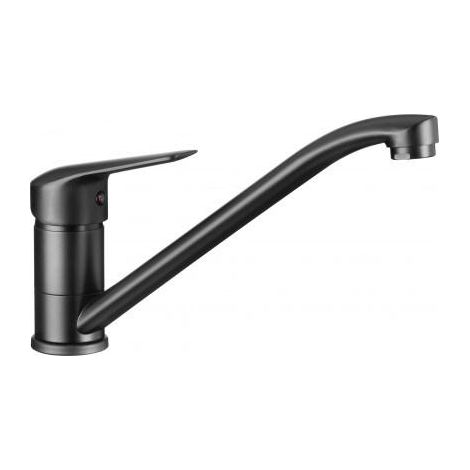 Neo Rubinetto da Cucina Scandinavo Nero Opaco in Ottone
